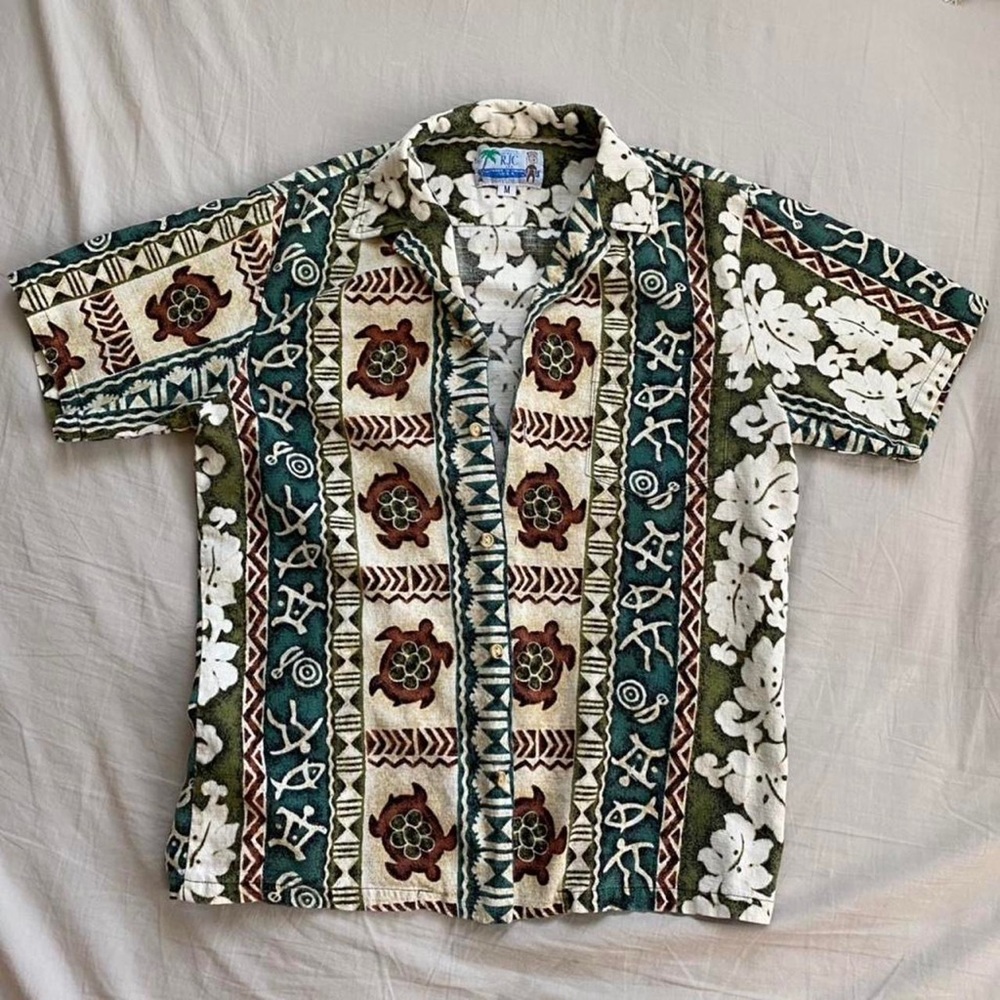 Hawaiian Button Up